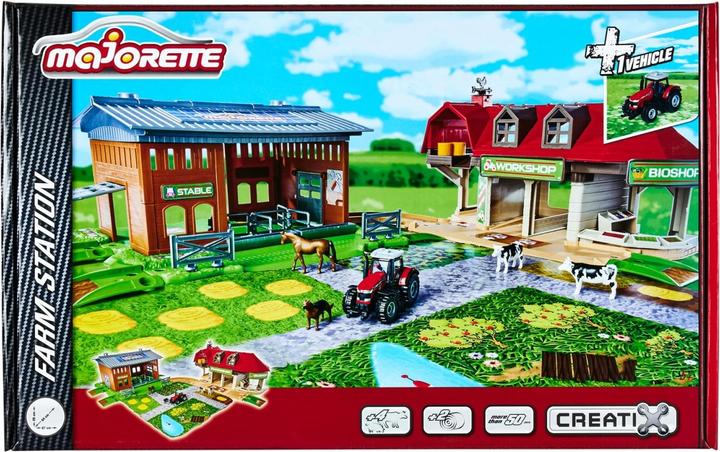 Produktbild Majorette Creatix Farm Station + 1 vehicle
