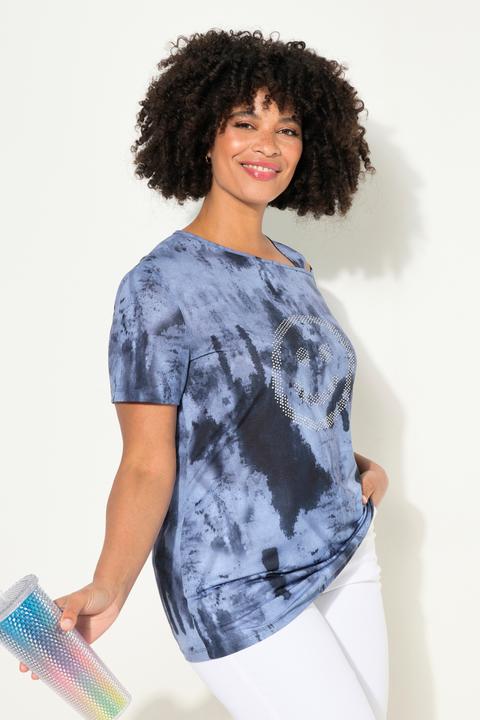 Actual product image Angel of Style T-shirt with batik print and shoulder cut-out (50)