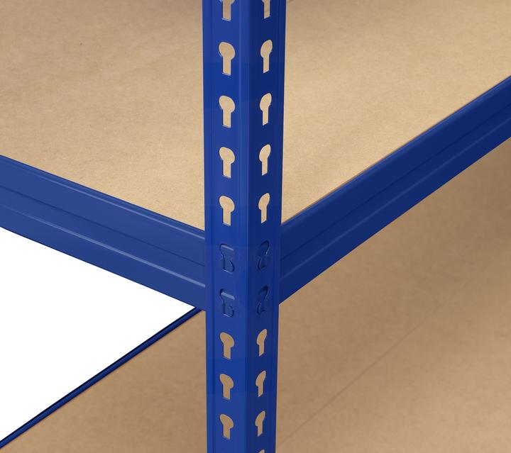 Produktbild Avasco Schwerlastregal Robus 400 blau 1800x1800x600 mm 4 Bden Tragkraft 1600 kg