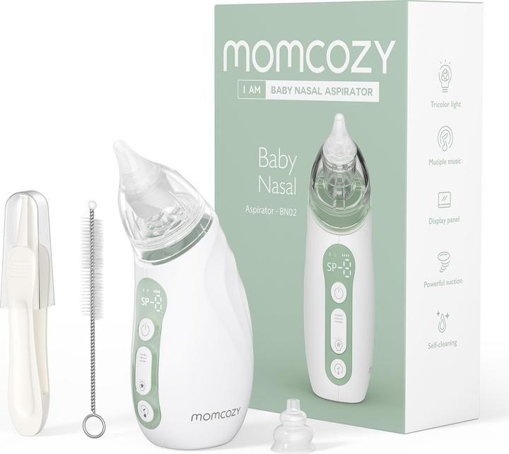 Actual product image Momcozy Baby Nasal Aspirator- Long Battery Life