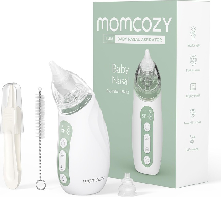 Actual product image Momcozy Baby Nasal Aspirator- Long Battery Life