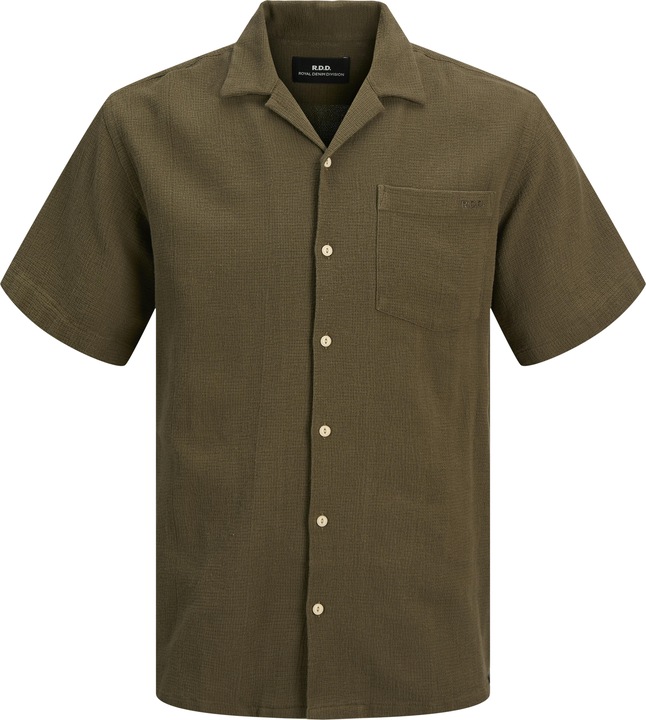 Actual product image Jack & Jones Rddwayne Structure Resort Shirt S/S Sn (XL)