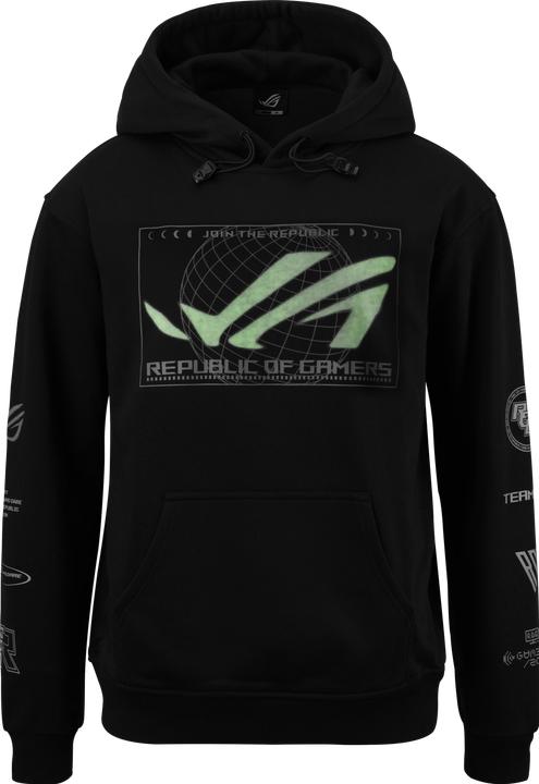 Produktbild ASUS ROG Hoodie CJ1200 XL Black (XL)