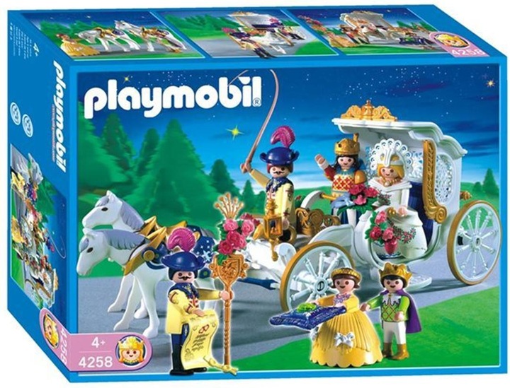 Produktbild Playmobil Königliche Hochzeitskutsche mit Figuren