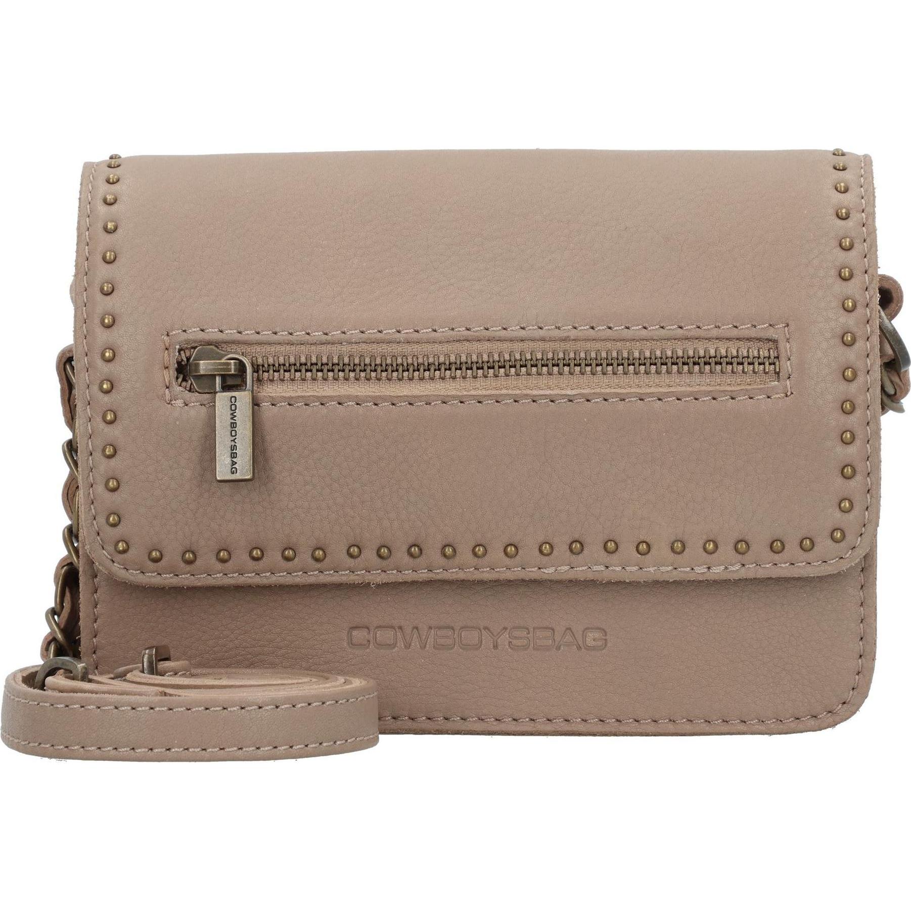 Cowboysbag, Handtasche, Bridgetown Umhängetasche Leder 18.5 cm, Braun