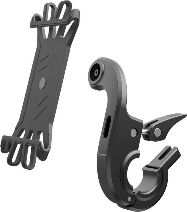 Actual product image Hama Handyhalterung für E-Bike, schnelle Anbringung, Silikon, drehbar, universal
