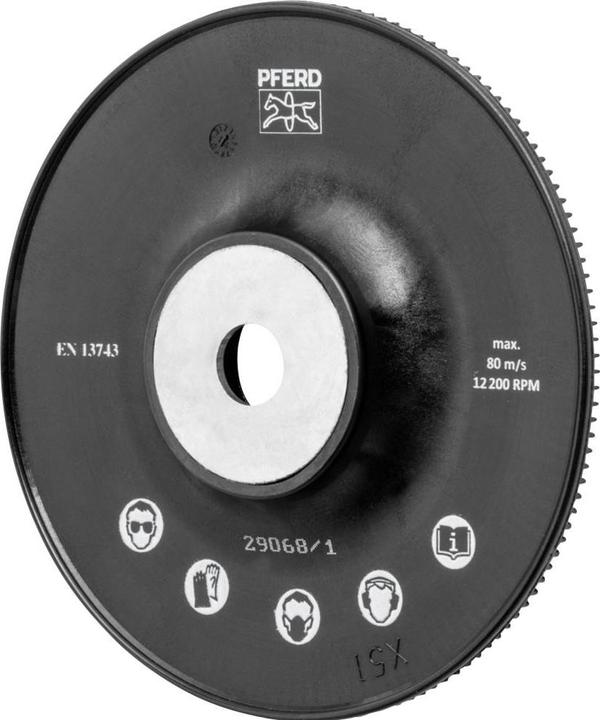 Produktbild Pferd HochleistungsStützteller für Fiberschleifer 25 MF M4