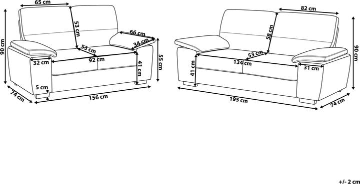 Produktbild Beliani Vogar (Big Sofa)