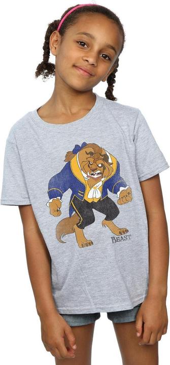 Produktbild Disney Beauty And The Beast Classic Beast TShirt Mädchen (152, 158)