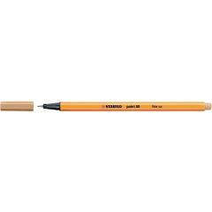 Produktbild STABILO Fineliner - point 88 - 10er Pack - ocker hell (10x)