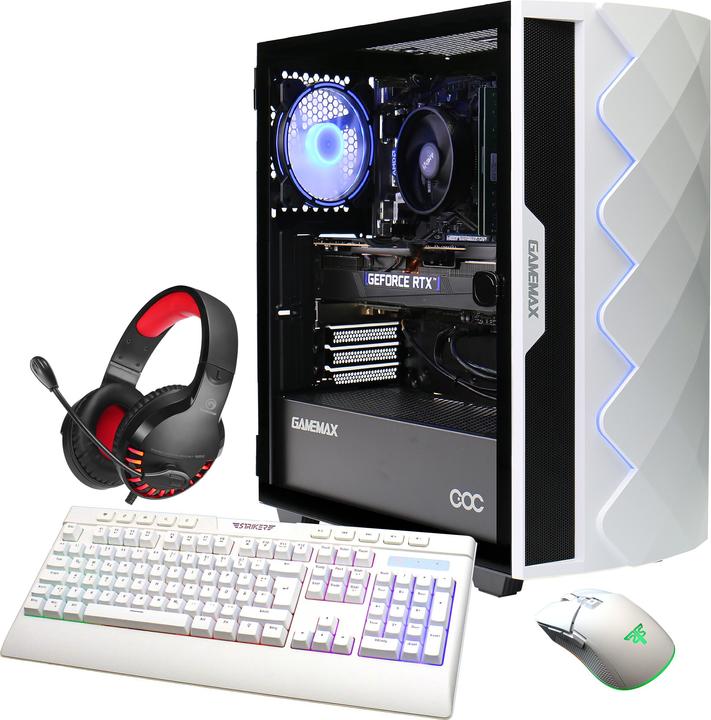 Produktbild Hyrican GAMEMAX Diamond WT 7395 i7-14700F 32GB 1TB SSD RTX 4070 (1000 GB, 32 GB, Intel Core i7-14700F, GeForce RTX 4070)