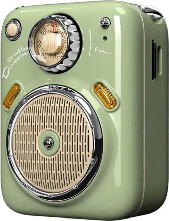 Actual product image Divoom Beetles-FM II green