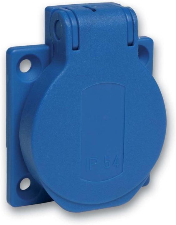 Produktbild Schneider Electric PKS52B Einbau-Steckdose IP54, IK08 Blau