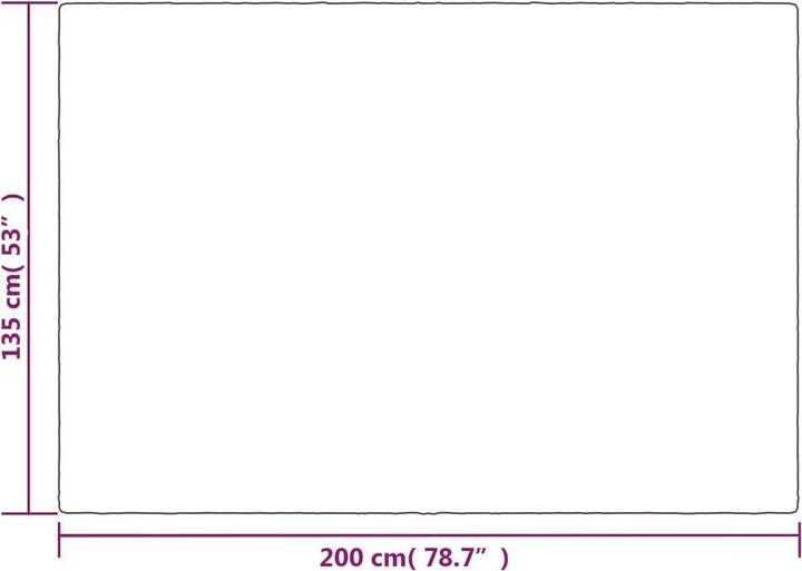 Produktbild vidaXL Gewichtsdecke mit Bezug (200 x 135 cm)