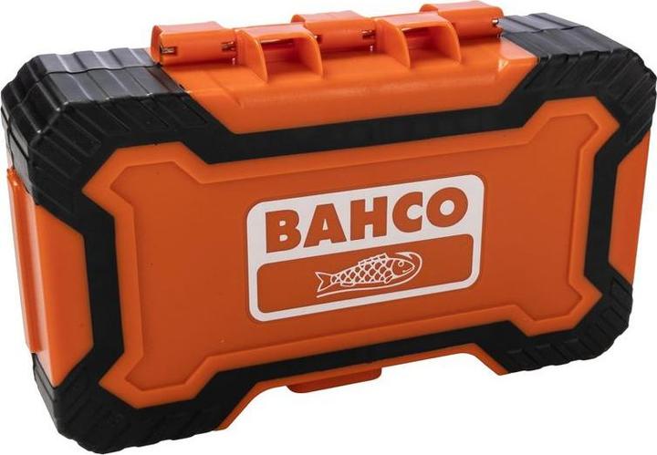 Actual product image Bahco 1/4" bit set for slotted, Phillips, Pozidriv, hexagon head and TORX tamper screws 50 mm × 110 (Hexagon socket TX)
