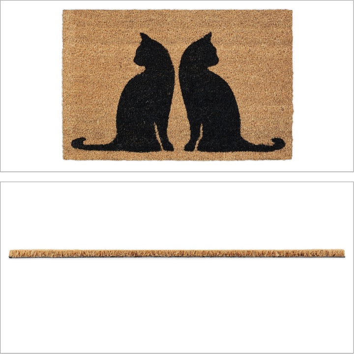 Immagine prodotto Relaxdays zerbino-gatti (60 x 40 x 1,5 cm)