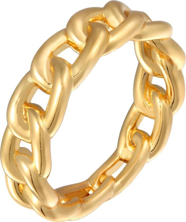 Produktbild Elli Ring Gliederring Bandring Farbe Gold für Damen (58)