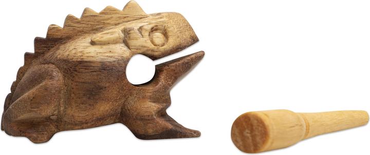 Produktbild Betzold Musik Frosch-Guiro mit Schlägel