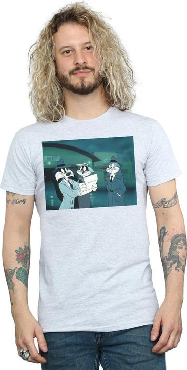 Produktbild Looney Tunes Bugs Bunny Sylvester Letter TShirt (S)