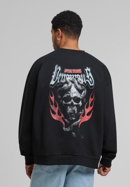 Produktbild Urban Classics Upscale Only Members Oversize Crewneck - 179337 (L)