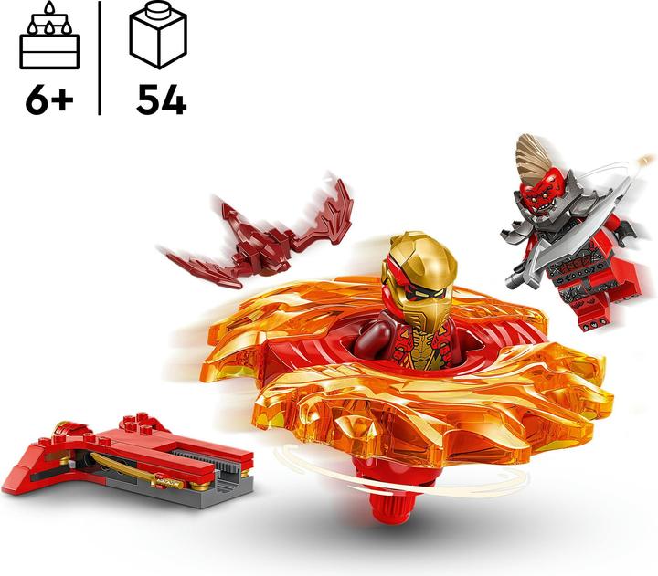 Produktbild LEGO Kais Drachen-Spinjitzu-Spinner (71823, LEGO Ninjago)