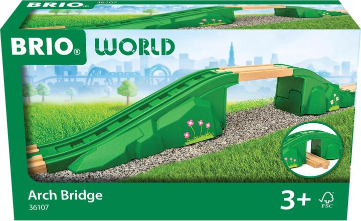 Actual product image Ravensburger BRIO World - 36107 Modular bridge | train set accessories for children aged 3 and over