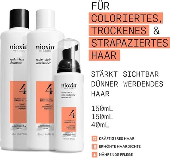 Image du produit Nioxin Scalp + Hair Thickening System 4 (Kit de soins capillaires)