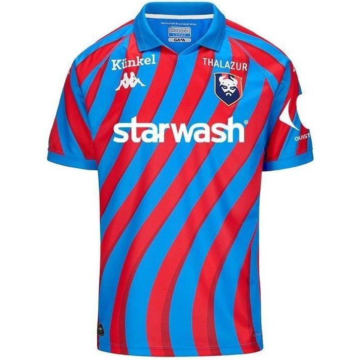 Kappa, Herren, Fussballtrikot, heimtrikot sm caen 2024/25 (L), Blau, L