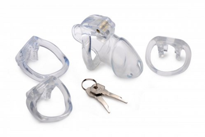 Produktbild Master Series Clear Captor Keuschheitskäfig mit Schlüsseln