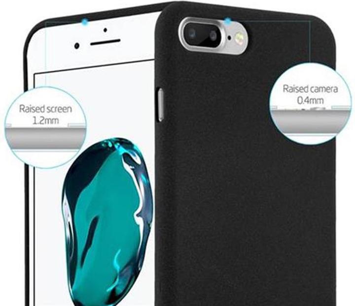 Actual product image Cadorabo TPU Frosted Cover (Apple iPhone 7 Plus, Apple iPhone 7s Plus)