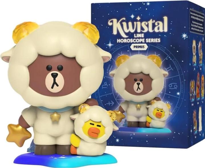Produktbild Mighty Jaxx Line Friends Horoscopes Kwistal Fwenz Primus Series | Blind Box Toy Collectible Figurine