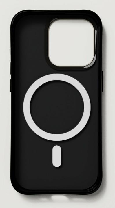 Produktbild Nudient Back Cover Form MagSafe iPhone 15 Pro Black (Apple iPhone 15 Pro)