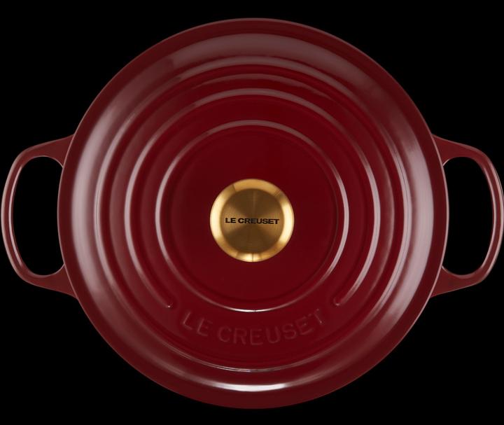 Actual product image Le Creuset Signature Roaster round 26cm rhone (21177269494441) (26 cm, Casserole + Stewpot, Cast iron)