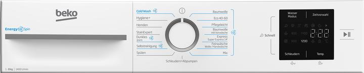 Produktbild Beko BM3WFT38413W (8 kg, Links)