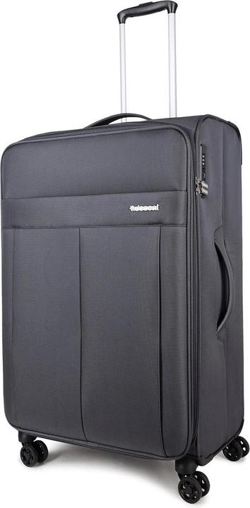 Actual product image Decent D-Upright Spinner 76 Expandable Grey (102 l)