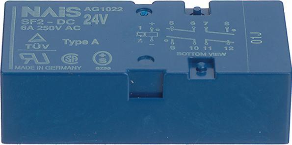 Produktbild Panasonic SF2-Relais,6A,12VDC,2NO/2NC,IP