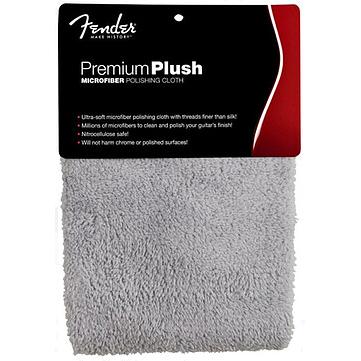 Fender Premium Plush Microf. Cloth, grey, Zubehör Instrumente, Grau