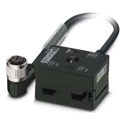 Phoenix Contact 1407577 Sensor/actuatorverdeler en adapter 1 m Aantal polen: 4 1 st., Kabels + Stekkers, Zwart