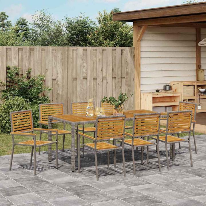 Produktbild vidaXL Garten Essgruppe (190 x 90 x 75 cm)