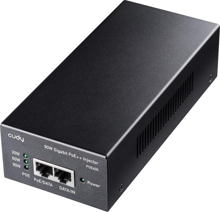 Actual product image Cudy POE400 PoE adapter Gigabit Ethernet (2 Ports)