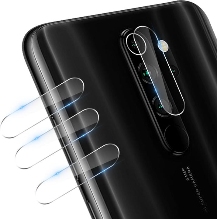 Actual product image 3MK Camera protection glass, camera glass (1 Piece, Xiaomi Redmi Note 8 Pro)