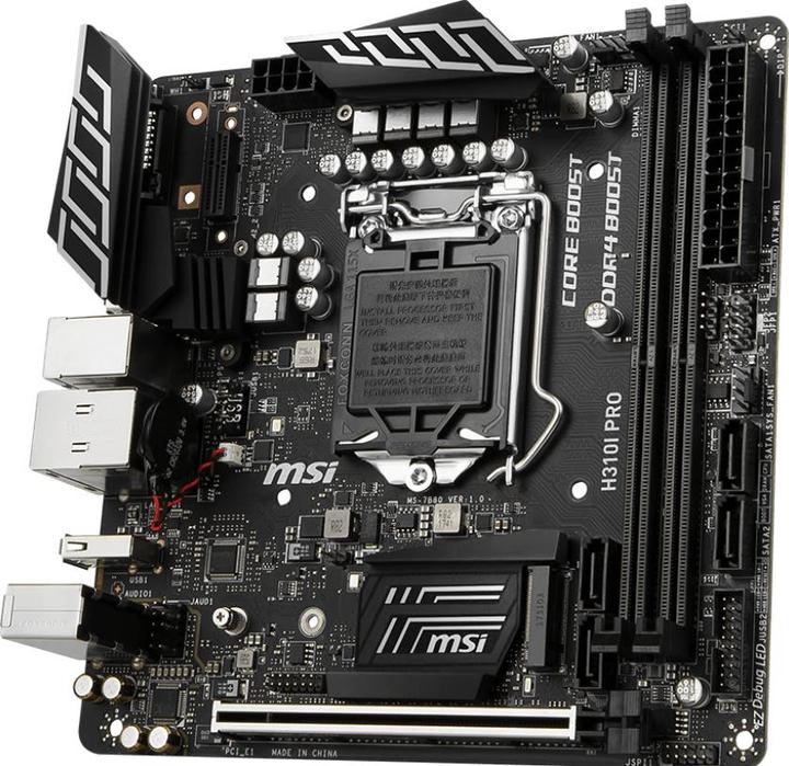Produktbild MSI H310I Pro (LGA 1151, Intel H310, Mini-ITX)