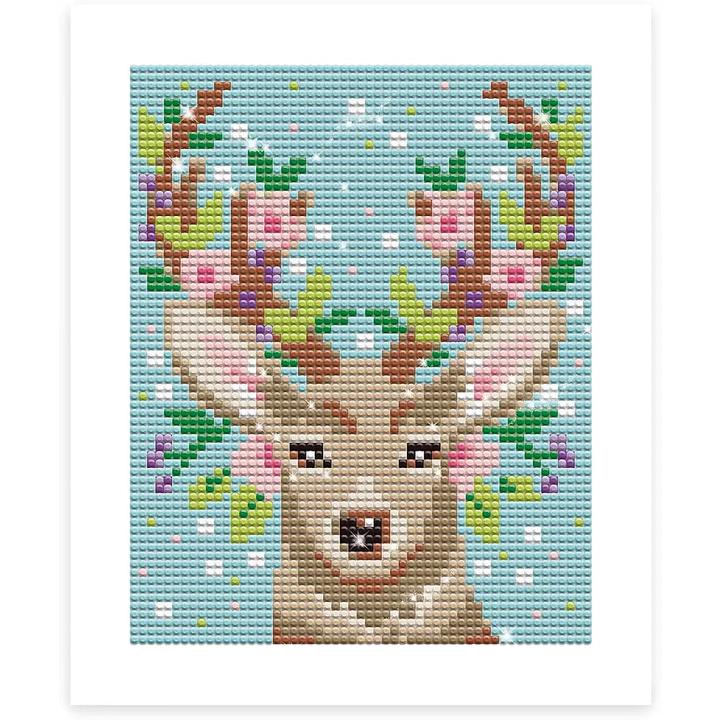 Actual product image Janod Diamond painting deer