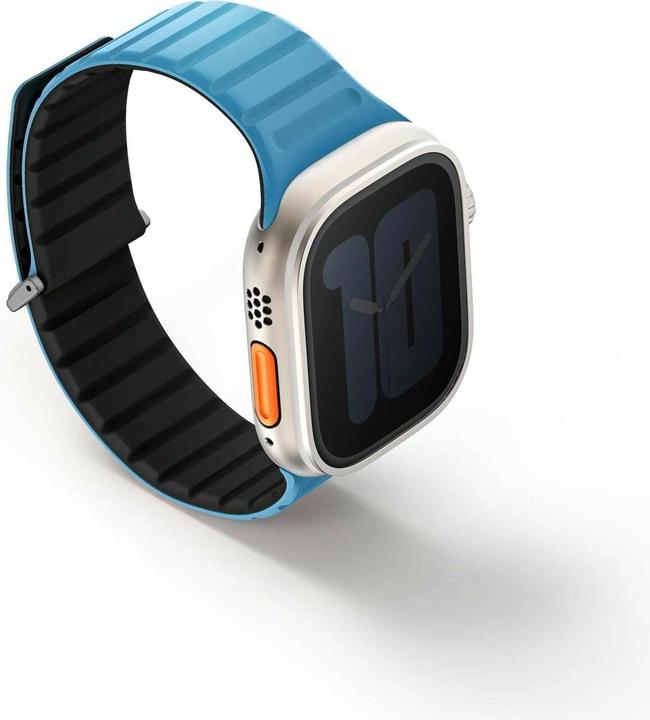 Image du produit Uniq pasek Revix Evo Apple Watch Series 1/2/3/4/5/6/7/8/9/SE/SE2/Ultra/Ultra2 42/44/45/49mm Réversible (42 mm, 44 mm, 45 mm, 49 mm, Acier inoxydable, Silicone)