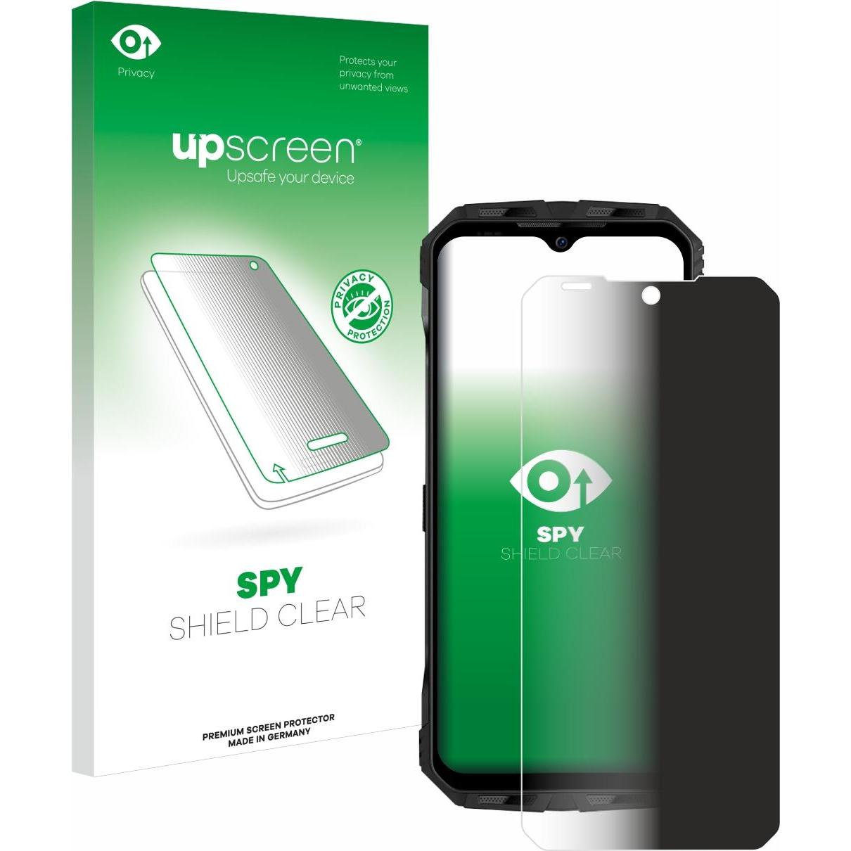 upscreen Sichtschutzfolie Anti-Spy Privacy Folie Blaulicht-Schutz (1 Stück, Doogee V), Smartphone Schutzfolie, Blau