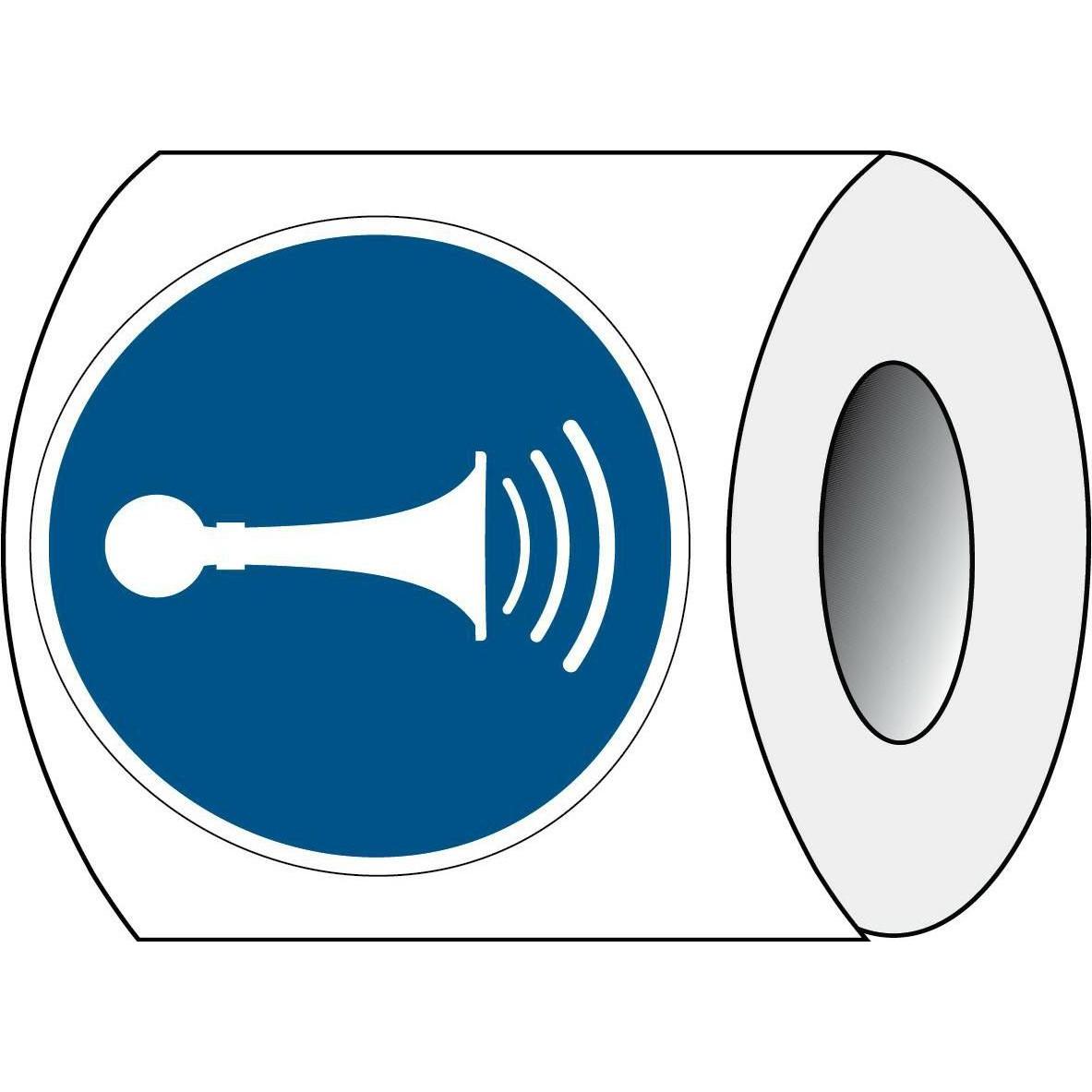 Thumbnail - Brady, Etiketten, ISO 7010 PIC M029 B-7541 ISO Sicherheitskennzeichnung - Signal Laminierter Polyester Wei