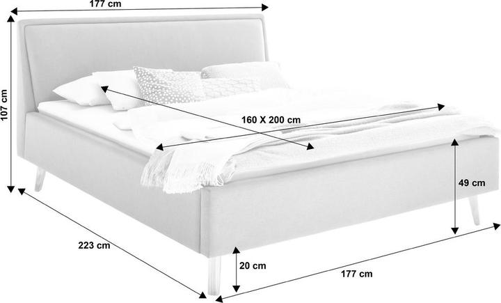 Produktbild Novel Frieda 8096 (160 x 200 cm)