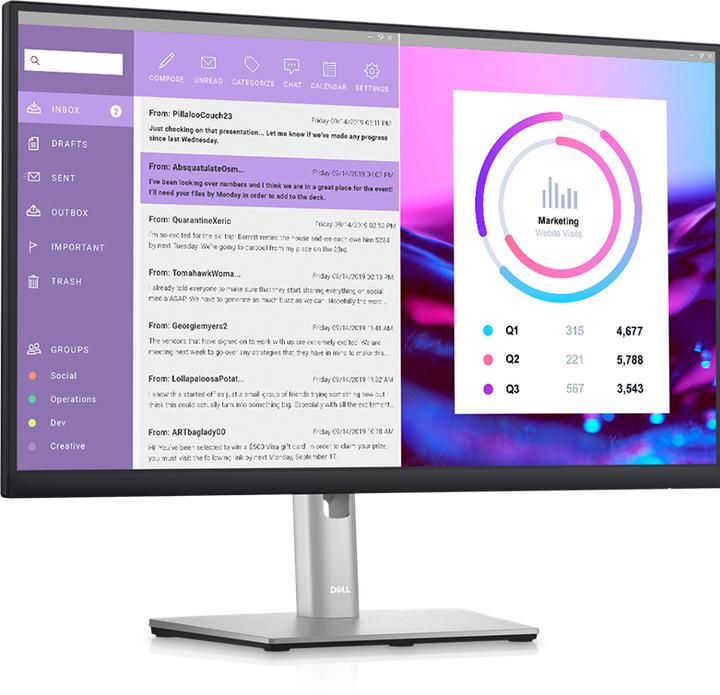 Productafbeelding Dell P3223EN (2560 x 1440 pixels, 31.50")