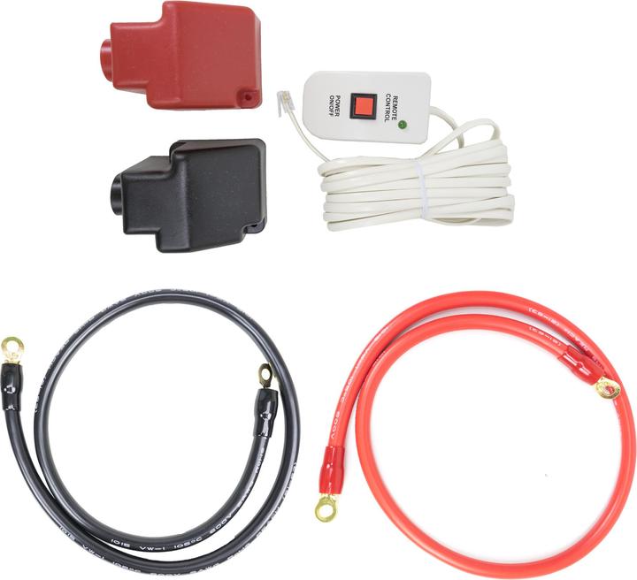 Image du produit President Onduleur de tension 2500W 12V-230V, onde sinusoïdale modifiée, port USB, commande à distance