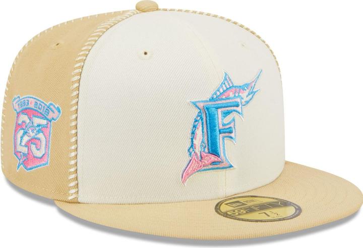 Produktbild New Era 59Fifty Cap - SEAM STITCH Florida Marlins - 7 (7)